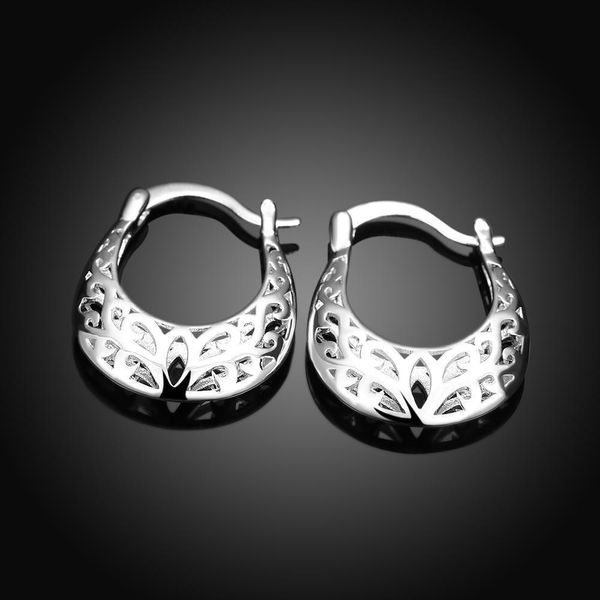 

wholesale fashion silver color earrings elegant cute women charms wedding classic jewelry layd lovly gift e632 h jlltbs, Golden
