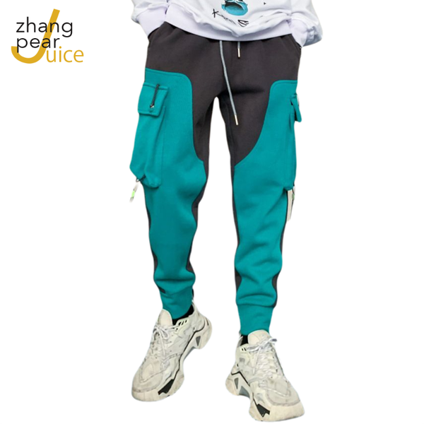 

men's pants mens joggers casual fitness men sportswear tracksuit bottoms sweatpants trousers gyms jogger track, Black