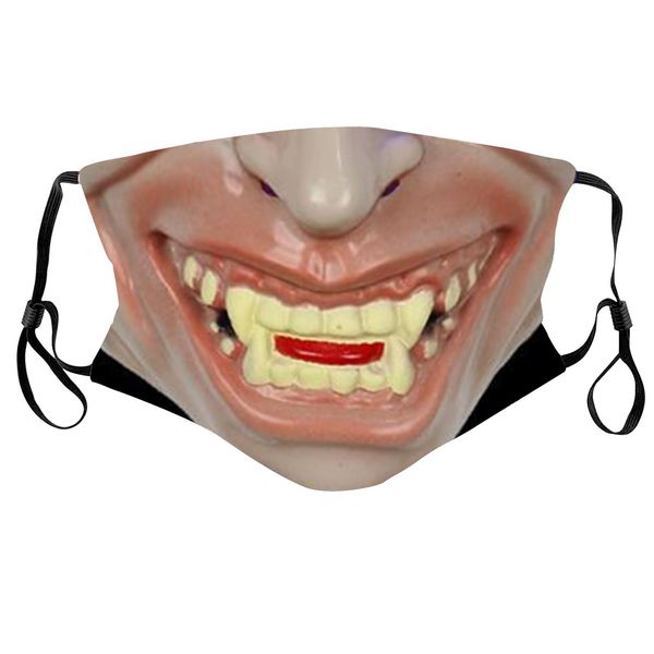 

ужас череп способ рот маски печати washable ткань маску маски для взрослых косплей face рм2,5 защитного dust proof маски wmtflw comb2010