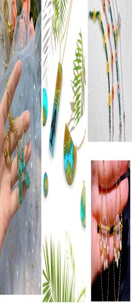

16 pcs/set epoxy resin mold silicone mixed shape jewelry necklace pendant accessory mold diy handmade jewelry making finding wmtxyh