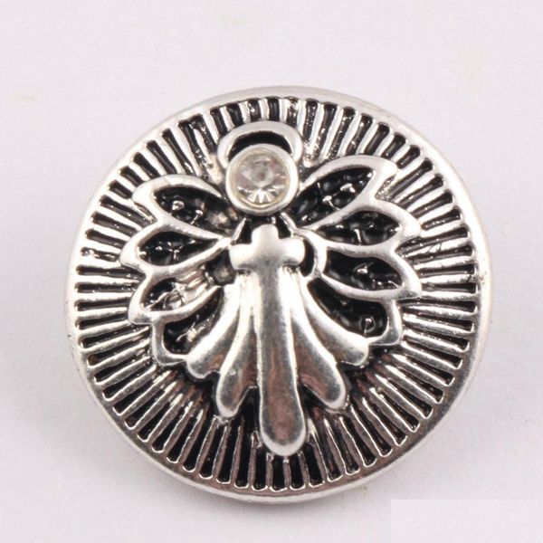 

noosa ginger snap charms full bloom dragonfly button jewelry 18mm snap button bmzot