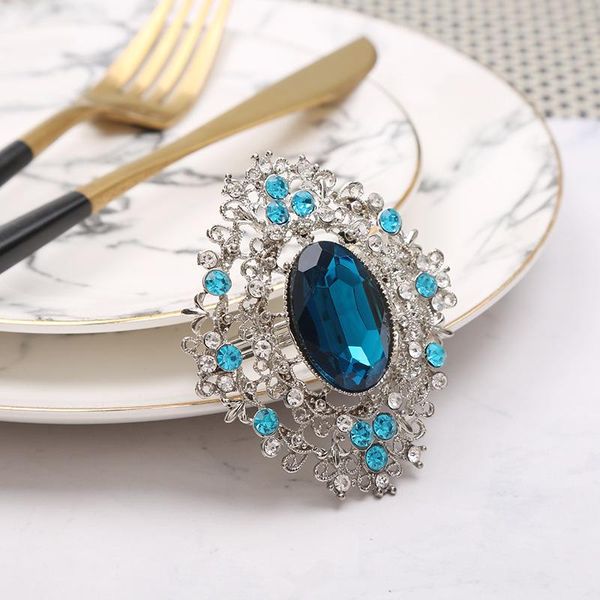 

8pcs/metal napkin ring wedding flower napkin ring creative european style buckle pendulum decoration jewelry