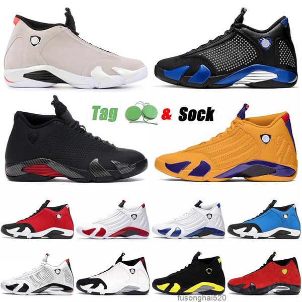 

2021 arrival authentic sneakers basketball shoes 14 14s xiv desert sand jumpman mens women university gold black red trainers sports