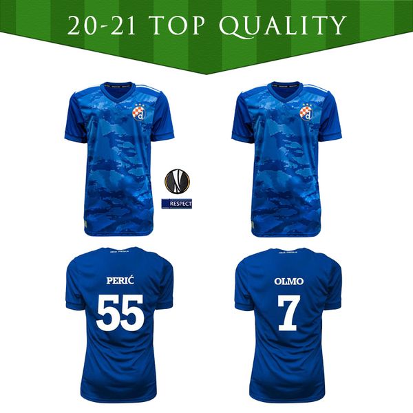 

20 21 gnk dinamo zagreb soccer jerseys 2020 home away orsis petkovc peric olmo ademi gojak men football shirts uniforms thai, Black;yellow