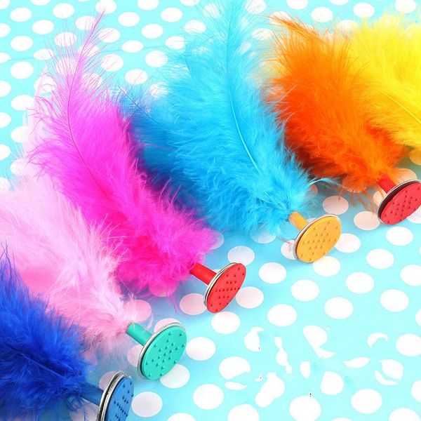 

5pc china kids child original outdoor feather kicking jianzi foot sports toy 15cm game shuttlecocks brand wmtjeg