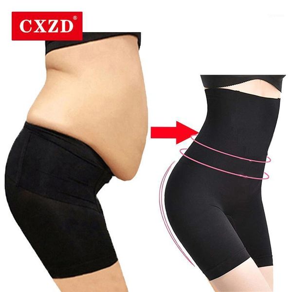 

cxzd shapewear for women tummy control shorts high waist panty mid thigh body shaper bodysuit shaping lady1, Black;white