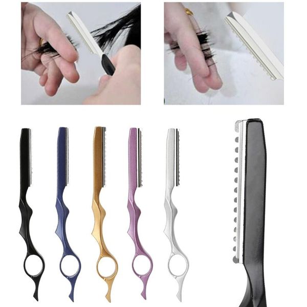 

hair scissors stylist salon hairdressing razor trimming shaving cut thinning 5 colors stainless steel