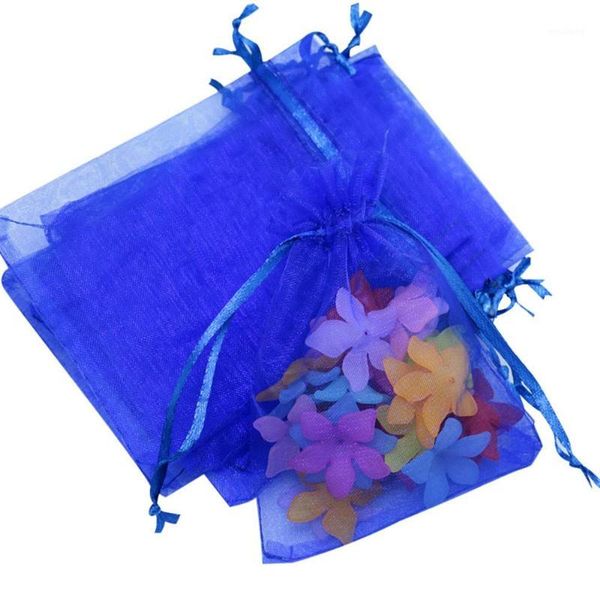 

gift wrap 10pcs organza bags jewelry packaging wedding party decora drawable pouches christmas bag 25x35 30x40 35x50cm1