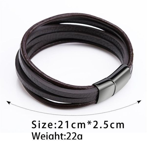

zoshi mens leather wrap bracelet cool genuine leather bracelet for women men multilayer braided rope b jllpyw, Golden;silver