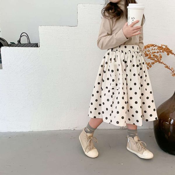 

new girls sle corduroy foreign spring versatile 2020 children's skirt autumn and winter korean version, Blue