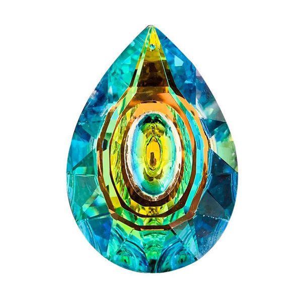 

ab color chandelier crystal lighting drops pendants prisms glass hanging crystals prisms parts suncatcher home wedding car decor h jlltax