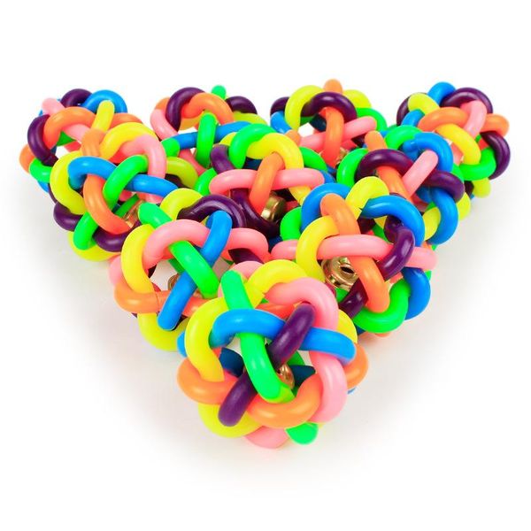 

cute dog toys interactive pet dog ball toy pet ball toy colorful safety toy for dog cat plastic rubber pet q wmtttj