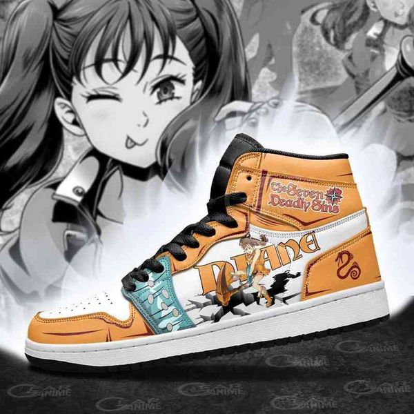 

luxury custom shoes anime diane diy mens basketball shoes jumpman 1 model custom trainers casual shoese