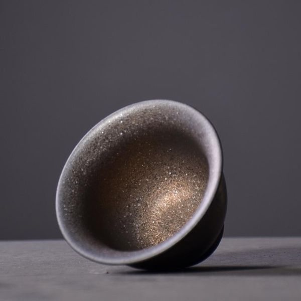 

tangpin black crokkery ceramic gaiwan teacup фарфоровая чашка китайский кунг-фу чайный набор 150 мл танпина черный wmtxzf