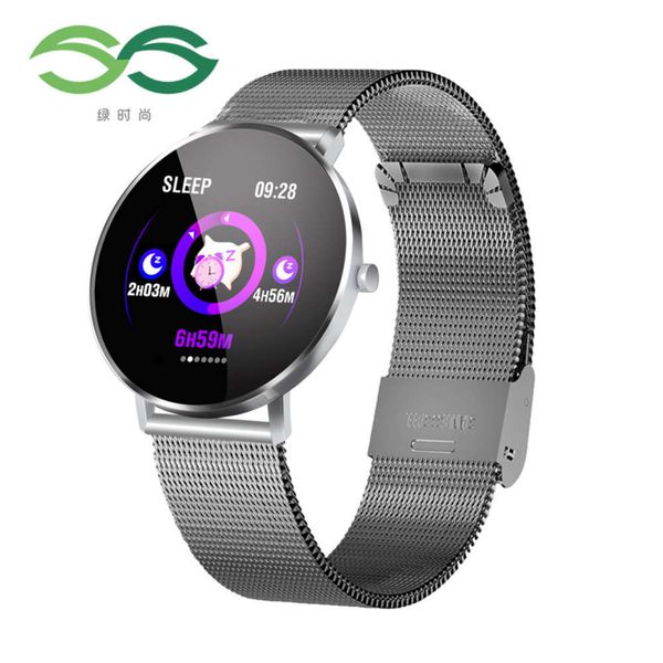 

ss green fashion f25 smart bracelet to monitor heart rate, prsure, blood oxygen, sleep, movement and step weather forecastjk
