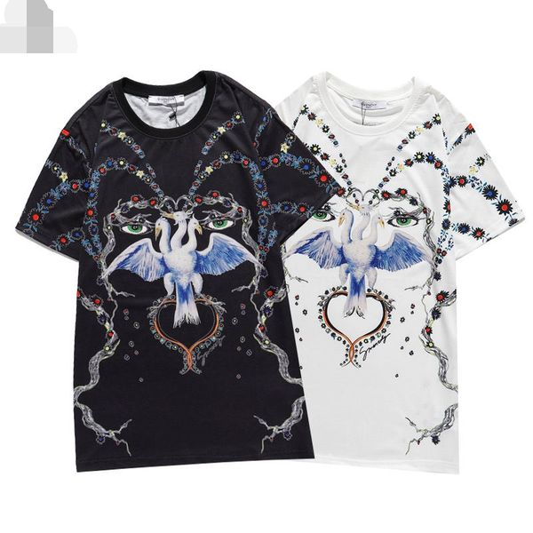 

2020 new style logo fashion t-shirt round neck cotton short sleeves men's casual designer jacket luxury t-shirt c39, Black;brown