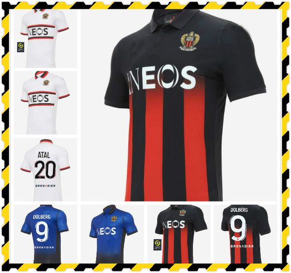 

20 21 ogc хорошие футболки dolberg 2020 2021 atal lees meloou cyprien футболка rony lopes claude maurice приятно джерси, Black;yellow