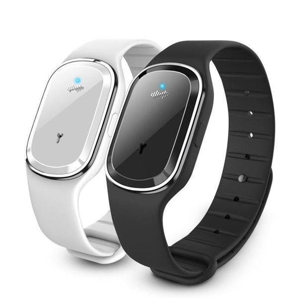 

rechargeable ultrasonic bracelet boys for and girls waterproof children intelligent repellent watch mosquito zpp6, Slivery;brown