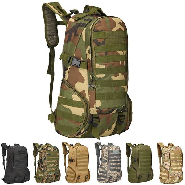 

outdoor bags tactical backpack nylon waterproof army rucksack camping hiking fishing large capacity