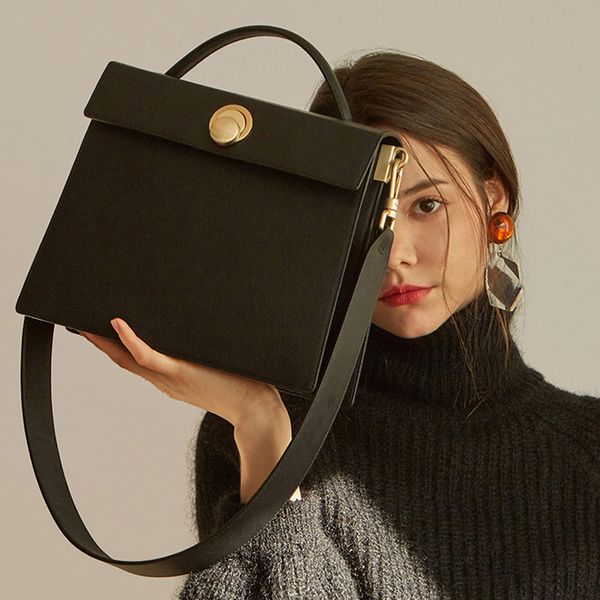 

square way female shoulder bags crossbody messenger luxury leather bag pu lady grand aleta purse 2020