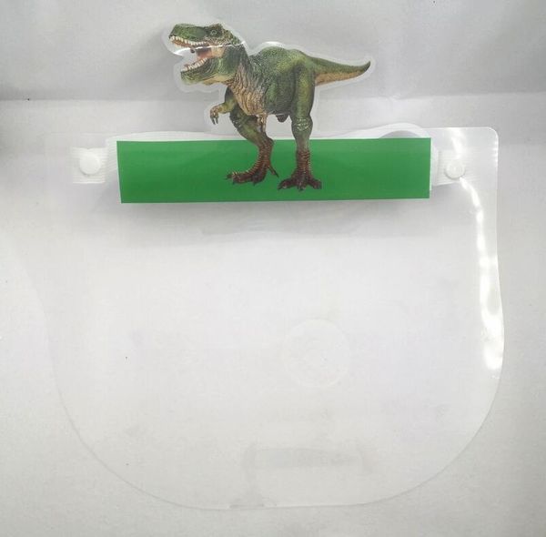 

pattern shield children with dinosaur cartoon pet anti-fog full face cover isolation anti-spitting safely kids party mas