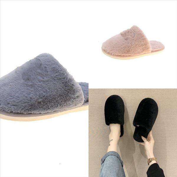 

nlzpl flop plush slippers skull home slides indoor floor non-slip flip women halloween christmas cartoon cartoon slippers bedroom plush, Black