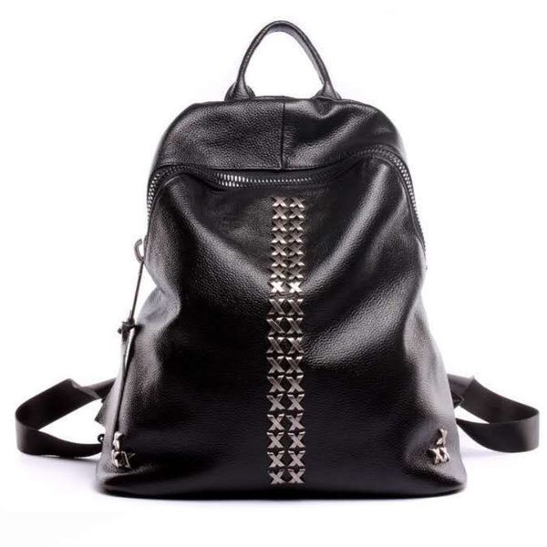 

of natural leather sale new style rebite rucksack leisure travel bag women