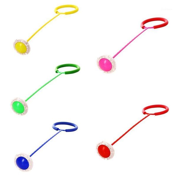 

jump ropes children fitness glowing toys jumping ring flash dancing ball one-legged bouncy rope skipping1