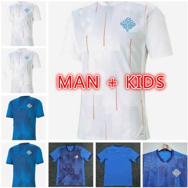 

men kids kits 2020 2021 iceland soccer jersey gudmundsson jerseys sigthorsson g.sigurdsson traustason ingason gunnarsson football shirts, Black;yellow