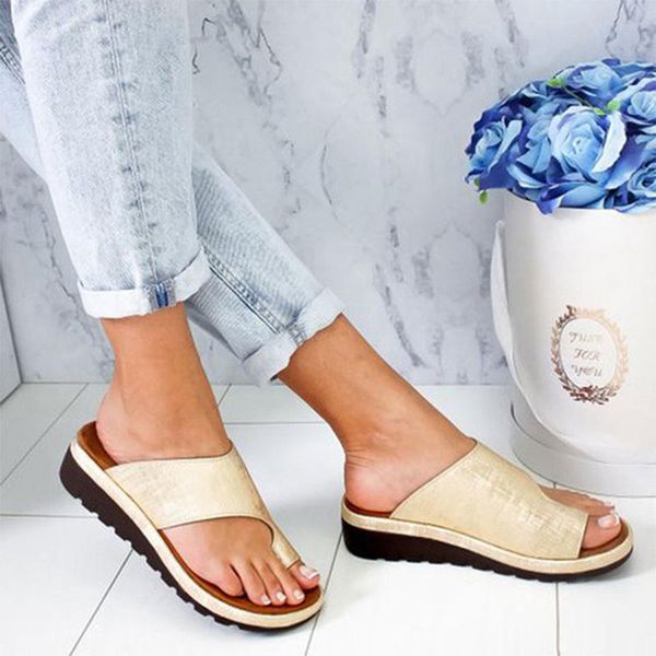 

women wedges sandals size 34-43 flat bottom toe sleeve femme platform sandalias mujer 2021 slippers zapatos de, Black