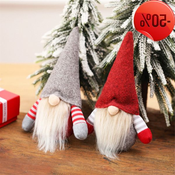 

christmas faceless gnome santa tree hanging ornament doll decoration for home pendant gifts xmas ornaments party supplies