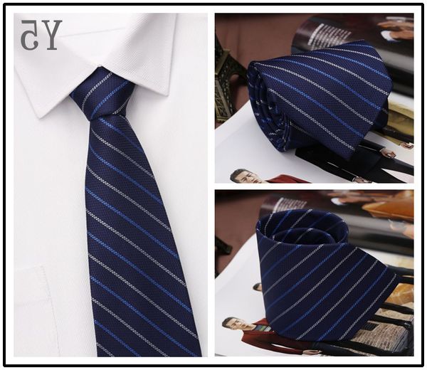 

kkvmen's professional suit, dress, striped blue and black business bank l tie for work, Blue;purple