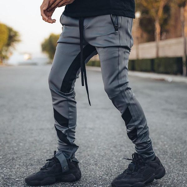 

men's pants casual trousers men korean fashion streetwear harajuku black jogging hip hop foot running sports fitness sweatpants