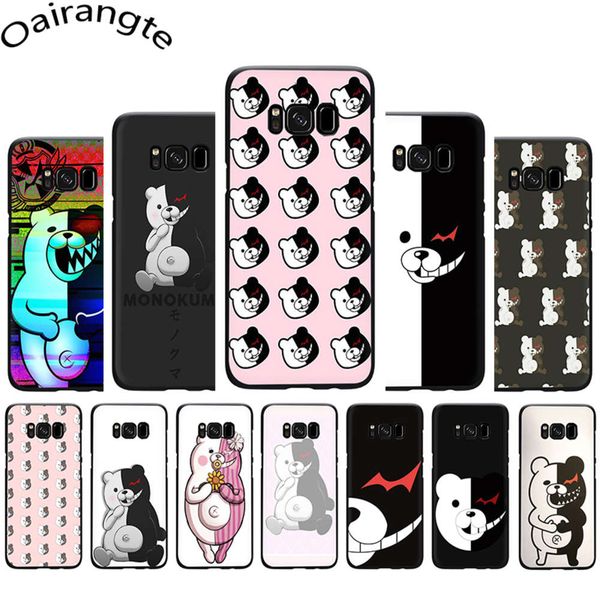 

danganronpa monokuma case for samsung s6 s7 edge s8 s9 10 plus s10e note 8 9 10 m10 m20 m30 m40