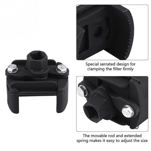 

60mm-80mm cast steel adjustable 2 jaws oil filter wrench fuel filter remover removal tool two-claw cast steel wrenches1