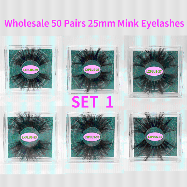 

false eyelashes makeup mink lashes 25mm wholesale custom logo5d long extension dramatic bulk 3d