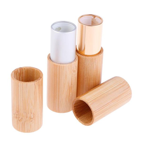 

storage bottles & jars diy bamboo empty lip gross container 1pc lipstick tube tubes