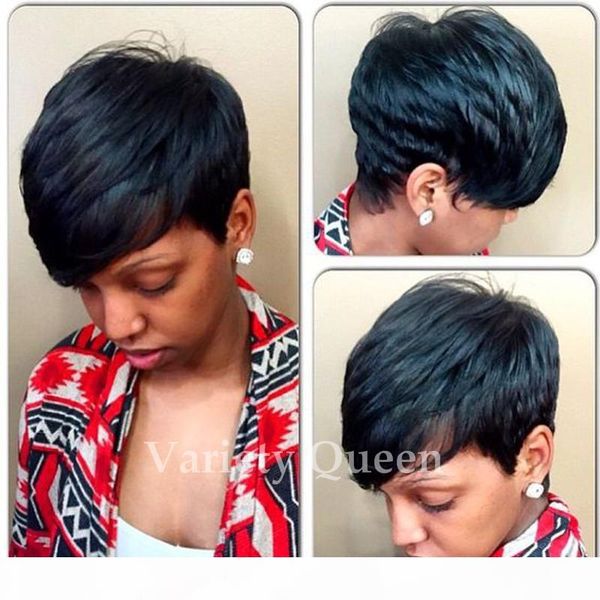 

malaysian natural straight human hair lace front wigs 4inch new arrival full lace wig natural color glueless lace wigs great remy retail, Black;brown