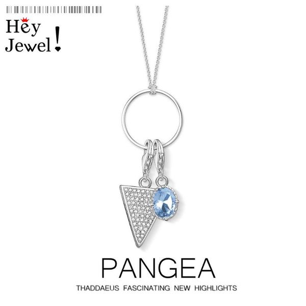 

chains charm necklace geometric design,2021 spring fashion trendy jewelry europe 925 sterling silver bijoux gift for women girls