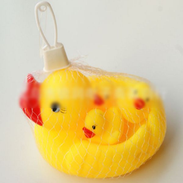 

baby bath water duck toy sounds mini yellow rubber ducks bath small duck toy kid swiming beach gifts