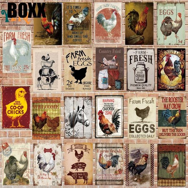 

animal signs plaque metal retro wall art retro home decoration 30x20cm home decor wall art picture