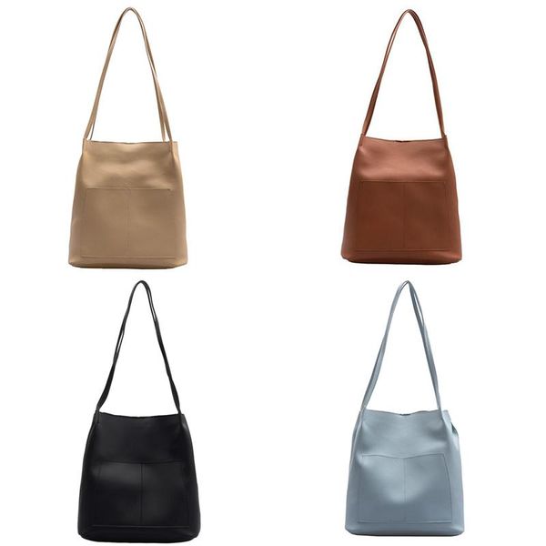 

women shoulder bag large capacity soft pu leather female handbag casual big tote lady shopping bags