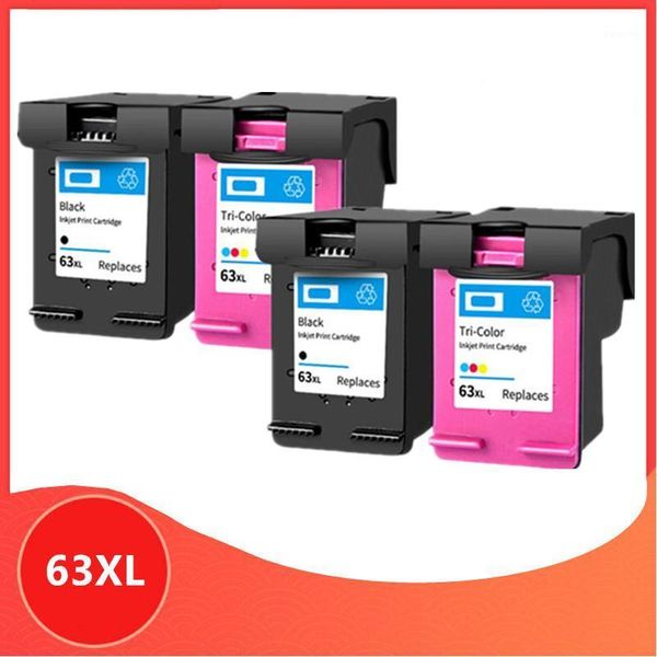 

4pk 63xl cartridge compatible for 63 xl ink cartridge for 63 deskjet 1110 2130 2131 2132 3630 4250 5220 5230 5232 52521