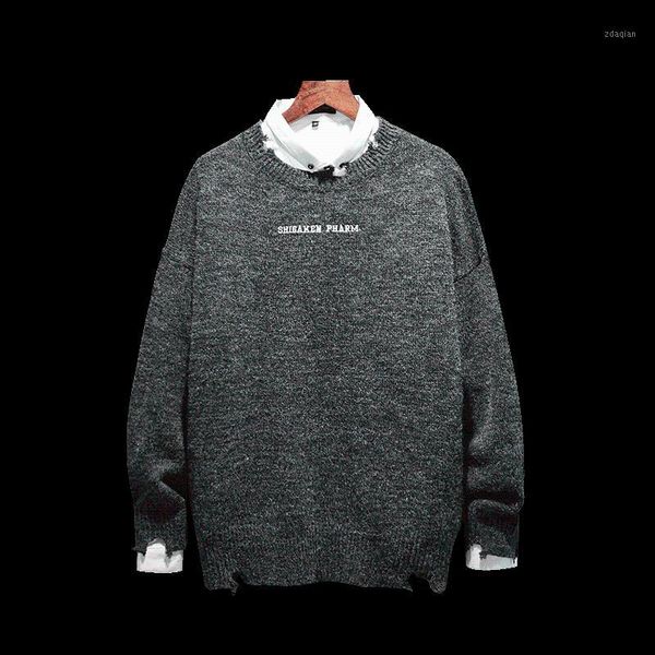 

men's sweaters men fashion style autumn winter knitted quality pullover o-neck casual sweater -5xl1, White;black