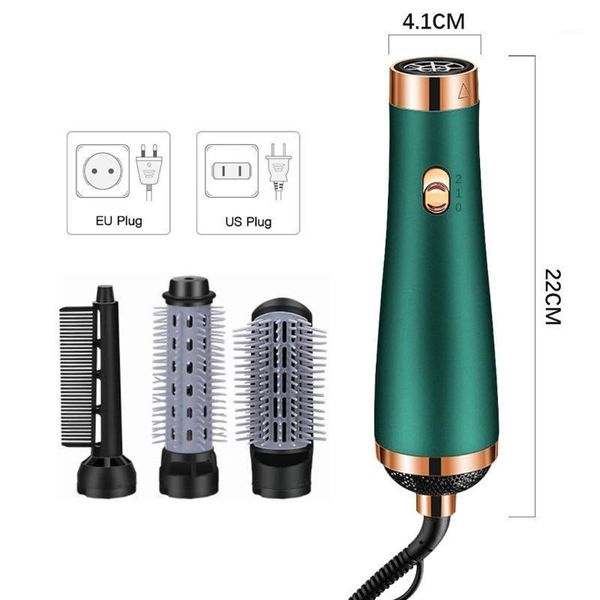

profession 3 in 1 anion hair dryer multifunction curls hair styling tool s dryer pro curler straightener comb brush1
