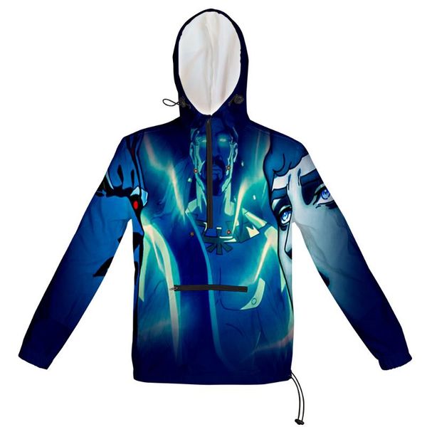 

blood zeus style jackets children half zipper loose windbreaker coats 2020 fall cargo boy / girl hip hop hoodies, Tan;black