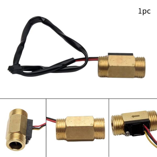 

water flow sensor practical measurement control drinking fountain copper liquid safe professional switch flowmeter hall effect