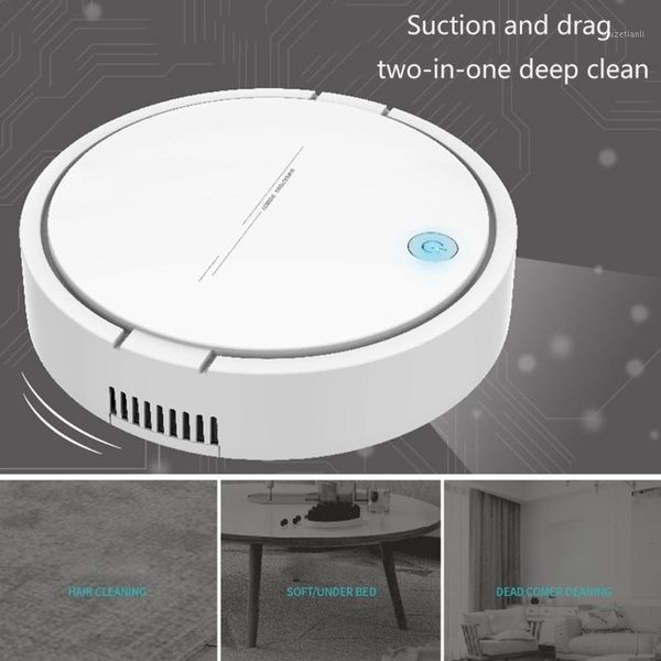 

smart robot vacuum cleaner 2-in-1 mopping sweeper strong suction automatic clean a0nc1