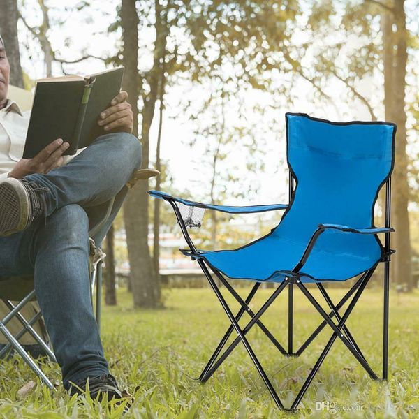 

mul color portable folding camping chair outdoor beach fishing picnic camping