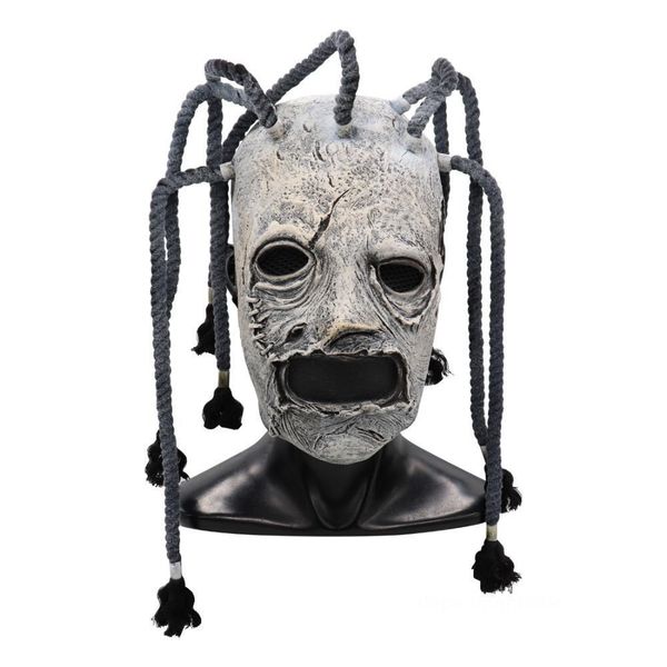 

movie slipknot corey taylor cosplay mask latex costume props adults halloween party fancy dress